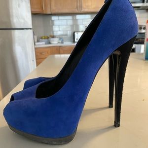 Royal Blue Giuseppe Zanotti heels